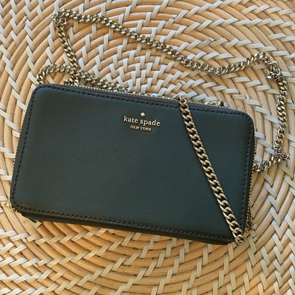 Spruce Connie Double-Zip Chain Crossbody Bag